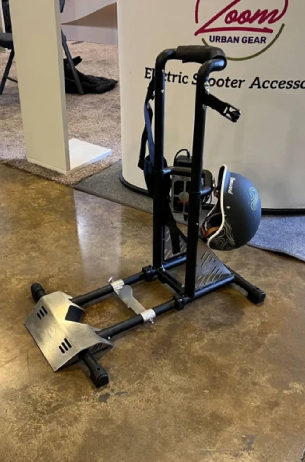 High quality assembled product prototype or engineering prototype testing setup.
